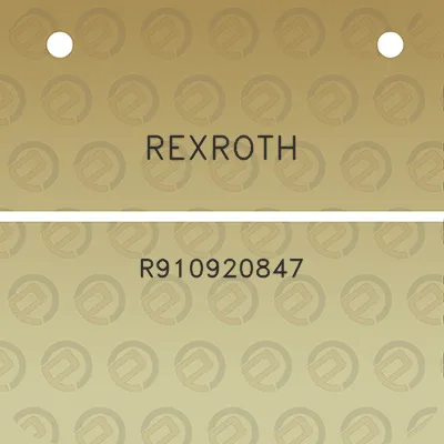 rexroth-r910920847