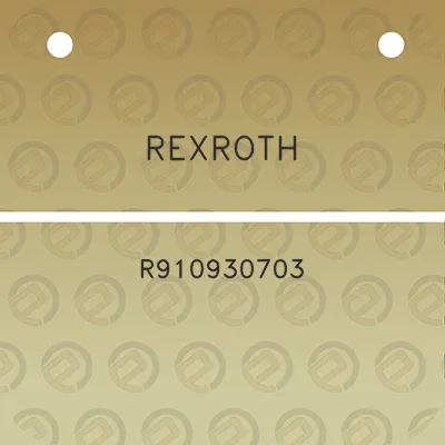 rexroth-r910930703