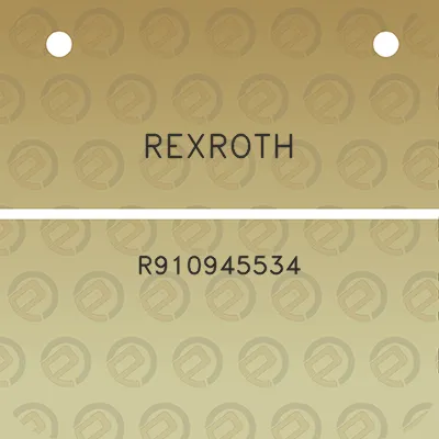 rexroth-r910945534