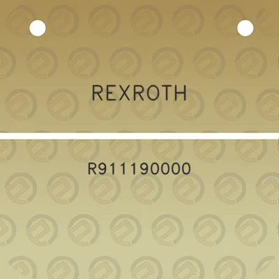 rexroth-r911190000