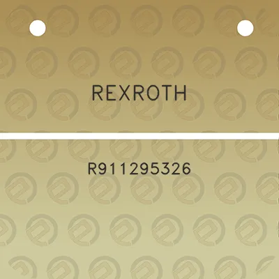 rexroth-r911295326