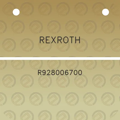 rexroth-r928006700