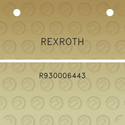 rexroth-r930006443