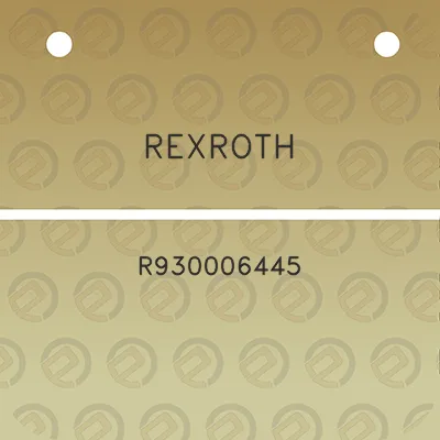 rexroth-r930006445