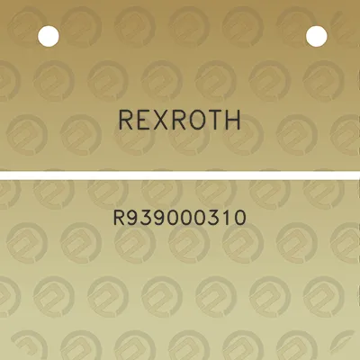 rexroth-r939000310