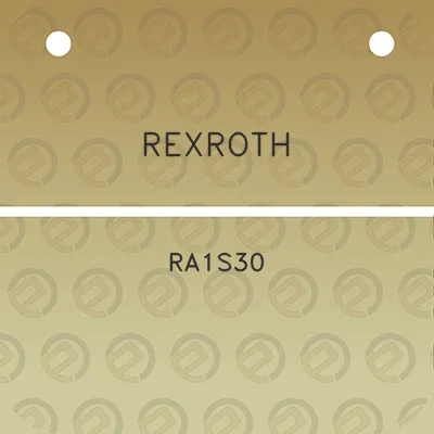 rexroth-ra1s30