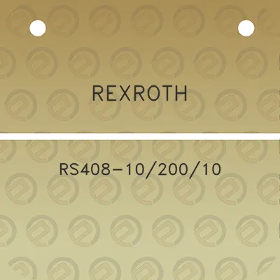 rexroth-rs408-1020010