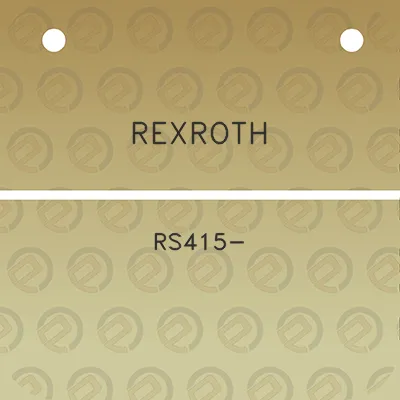 rexroth-rs415