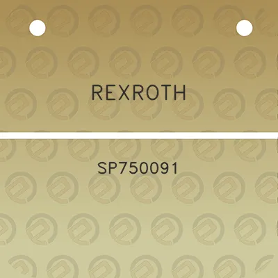 rexroth-sp750091