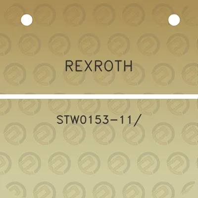 rexroth-stw0153-11