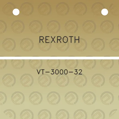 rexroth-vt-3000-32