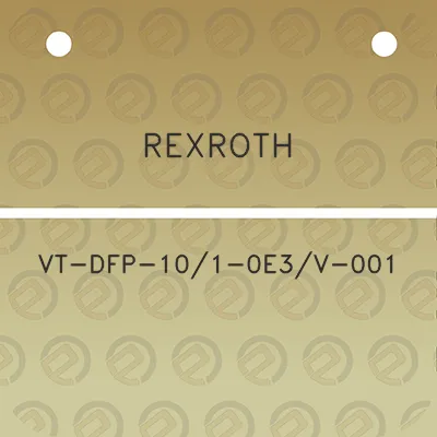 rexroth-vt-dfp-101-0e3v-001