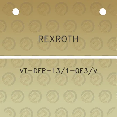 rexroth-vt-dfp-131-0e3v