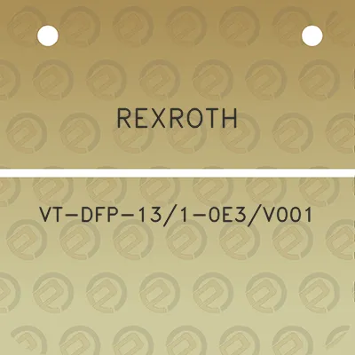 rexroth-vt-dfp-131-0e3v001