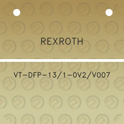 rexroth-vt-dfp-131-0v2v007