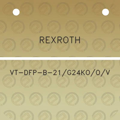 rexroth-vt-dfp-b-21g24koov