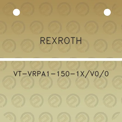 rexroth-vt-vrpa1-150-1xv00