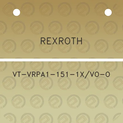 rexroth-vt-vrpa1-151-1xvo-o