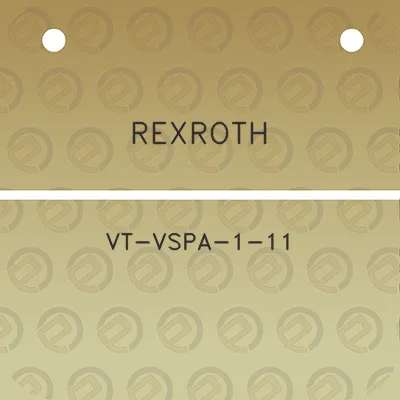 rexroth-vt-vspa-1-11