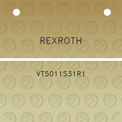 rexroth-vt5011s31r1