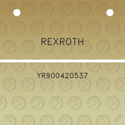 rexroth-yr900420537