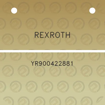 rexroth-yr900422881