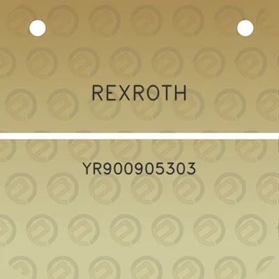 rexroth-yr900905303