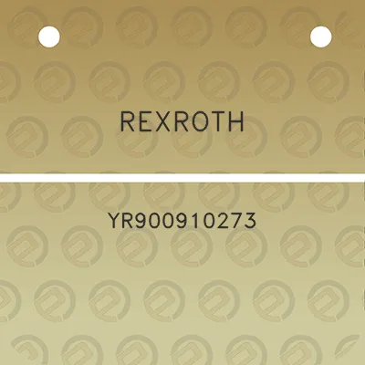 rexroth-yr900910273