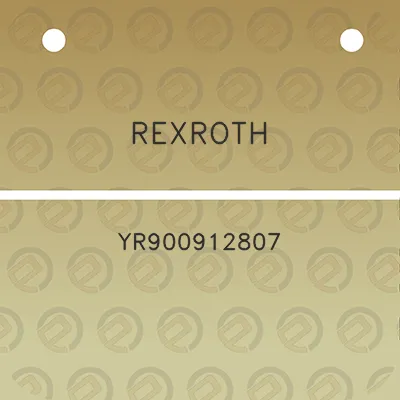 rexroth-yr900912807