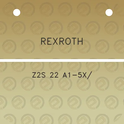 rexroth-z2s-22-a1-5x