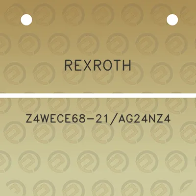 rexroth-z4wece68-21ag24nz4