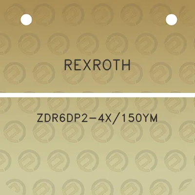 rexroth-zdr6dp2-4x150ym