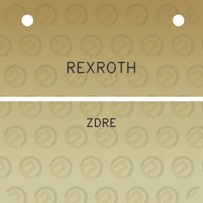 rexroth-zdre