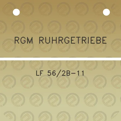 rgm-ruhrgetriebe-lf-562b-11