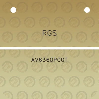 rgs-av6360p00t