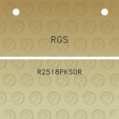 rgs-r2518pks0r