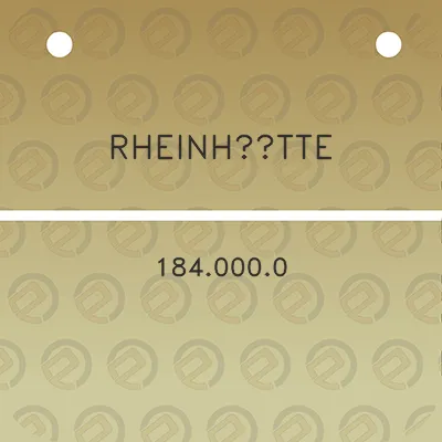 rheinhutte-1840000