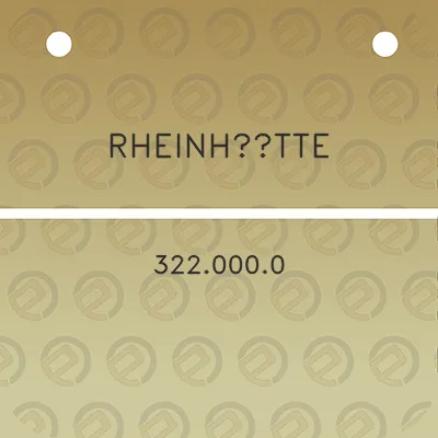 rheinhutte-3220000