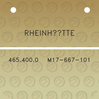 rheinhutte-4654000-m17-667-101