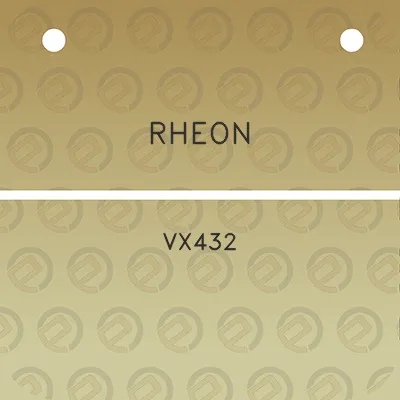 rheon-vx432