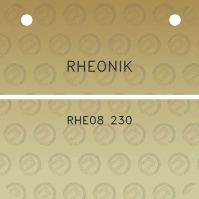 rheonik-rhe08-230