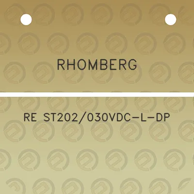 rhomberg-re-st202030vdc-l-dp