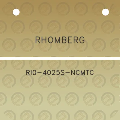 rhomberg-ri0-4025s-ncmtc