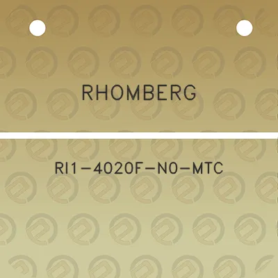 rhomberg-ri1-4020f-n0-mtc