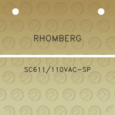 rhomberg-sc611110vac-sp