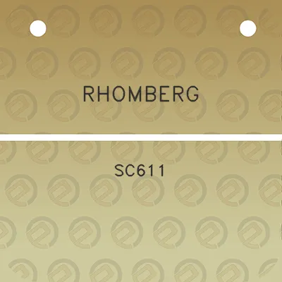 rhomberg-sc611