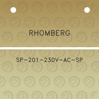 rhomberg-sp-201-230v-ac-sp