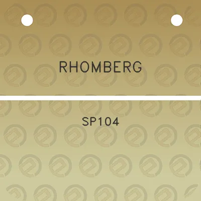 rhomberg-sp104