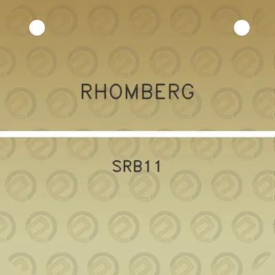 rhomberg-srb11