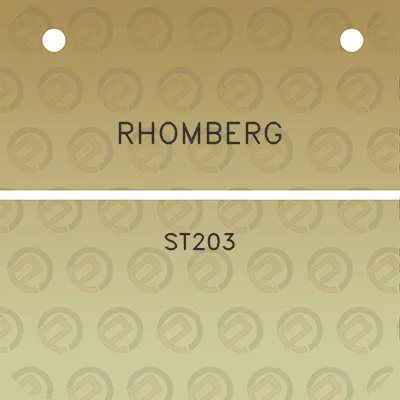 rhomberg-st203